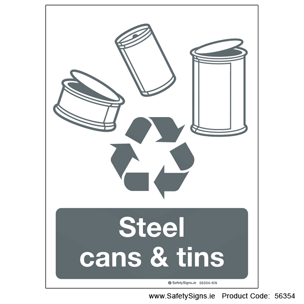 Steel Cans and Tins - 56354