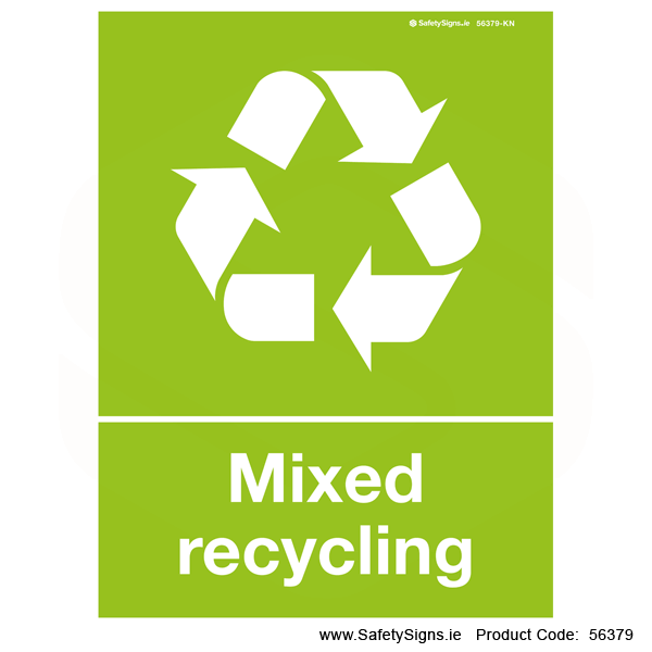 Mixed Recycling - 56379