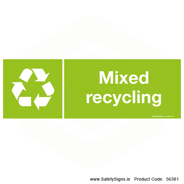 Mixed Recycling - 56381