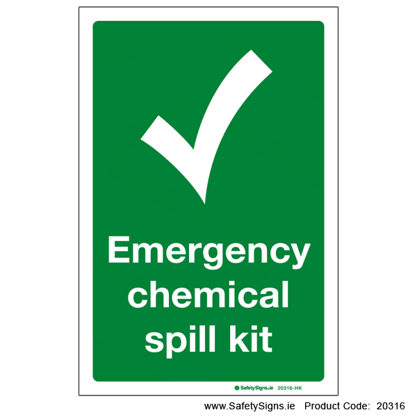 Chemical Spill Kit - 20316