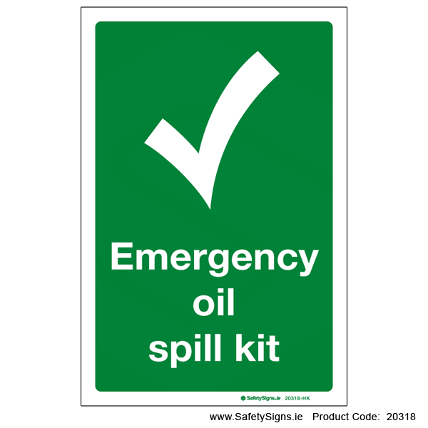 Oil Spill Kit - 20318