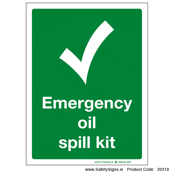 Oil Spill Kit - 20318
