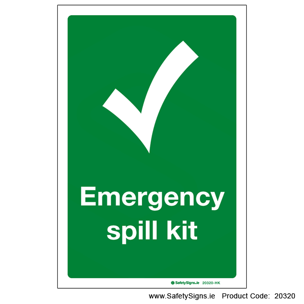 Emergency Spill Kit - 20320