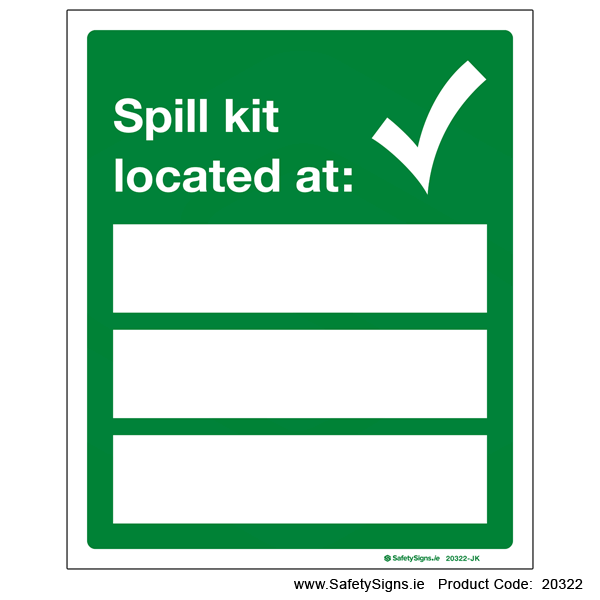 Spill Kit Location - 20322