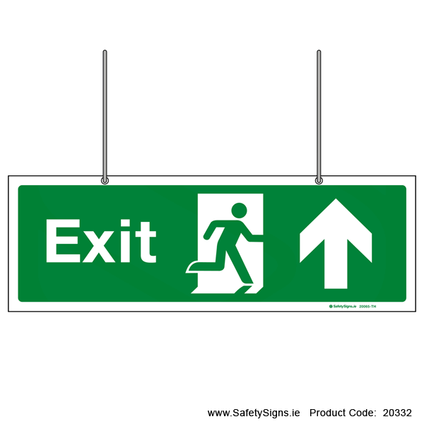 Exit SG103 Arrow Up - Suspending - 20332