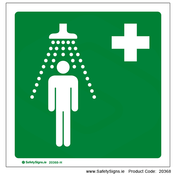 Safety Shower - PanoSign - 20368