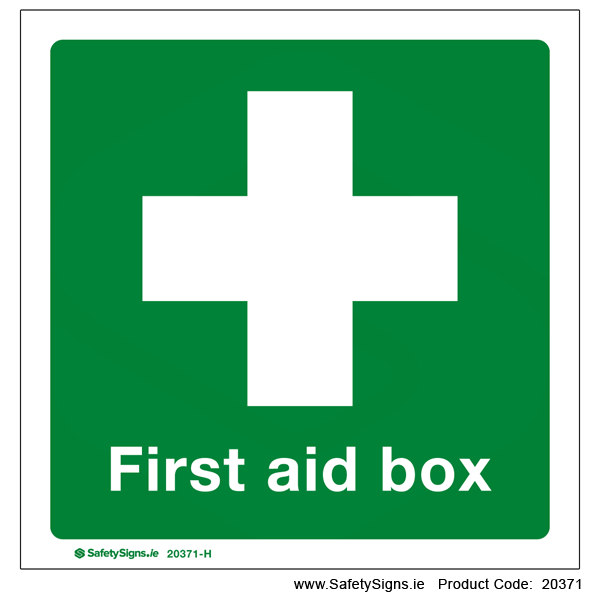 First Aid Box - PanoSign - 20371