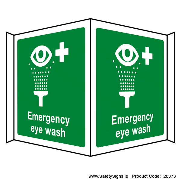 Emergency Eye Wash - PanoSign - 20373