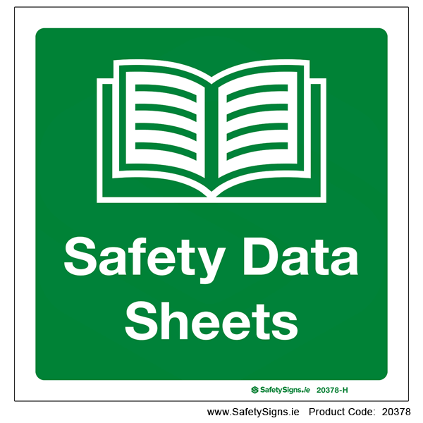 Safety Data Sheets (SDS) - 20378