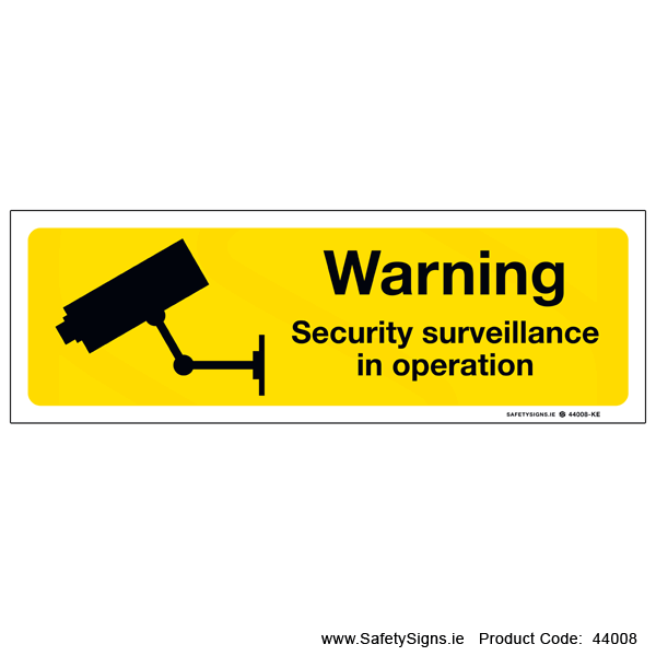 Security Surveillance in Operation - 44008