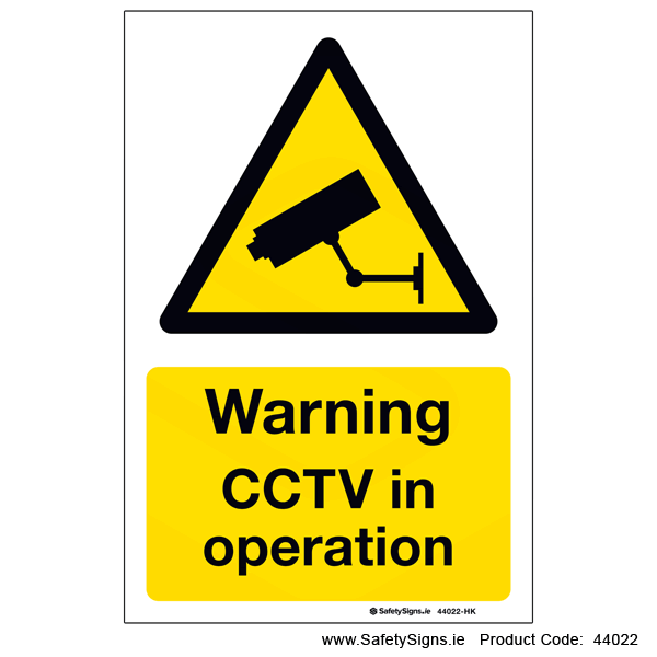 CCTV in Operation - 44022