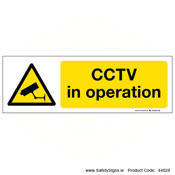 CCTV in Operation - 44028