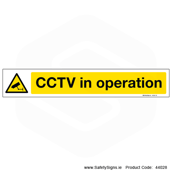 CCTV in Operation - 44028