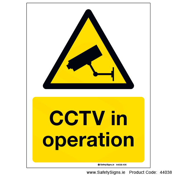 CCTV in Operation - 44038