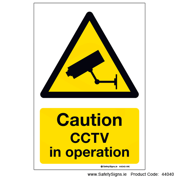 CCTV in Operation - 44040