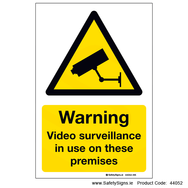 Video Surveillance in Use - 44052