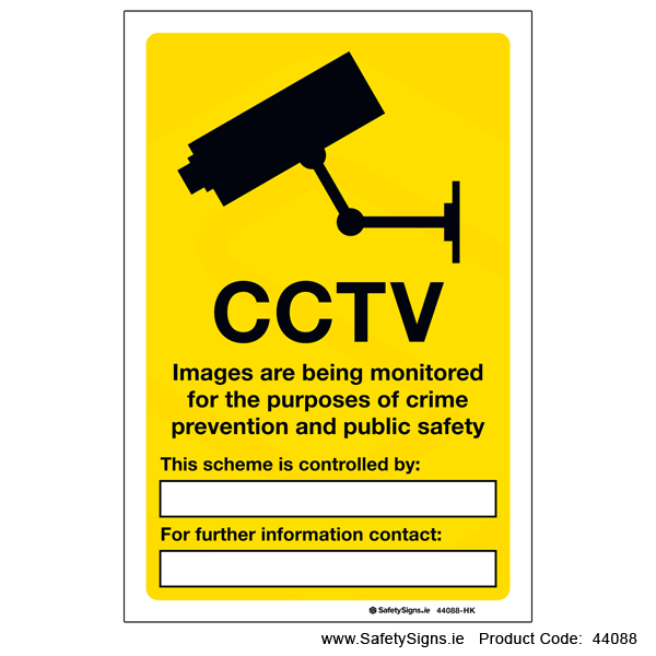 CCTV Data Protection Information - 44088