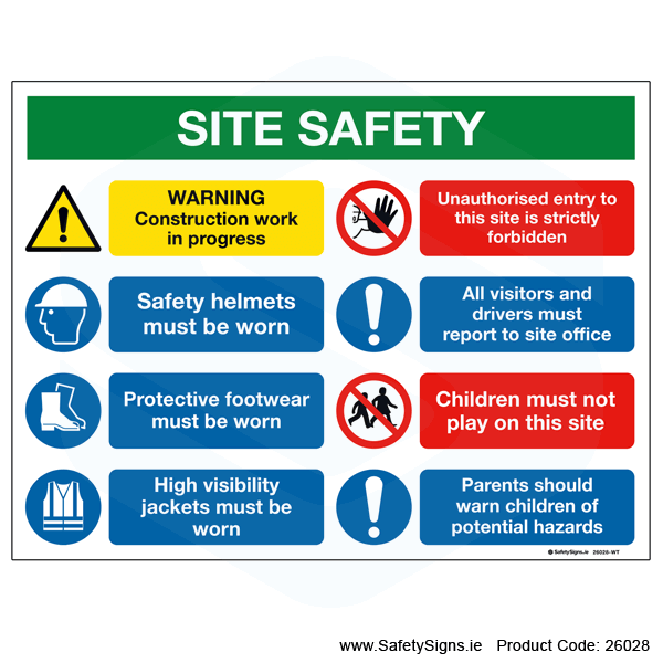 Site Safety Notice - 26028