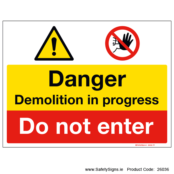 Demolition in Progress - 26036