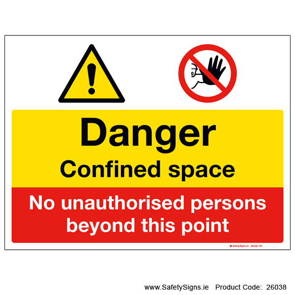Confined Space - 26038