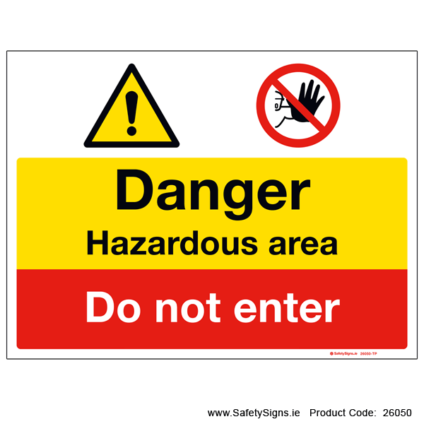 Hazardous Area - 26050