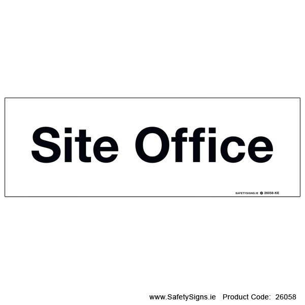 Site Office - 26058