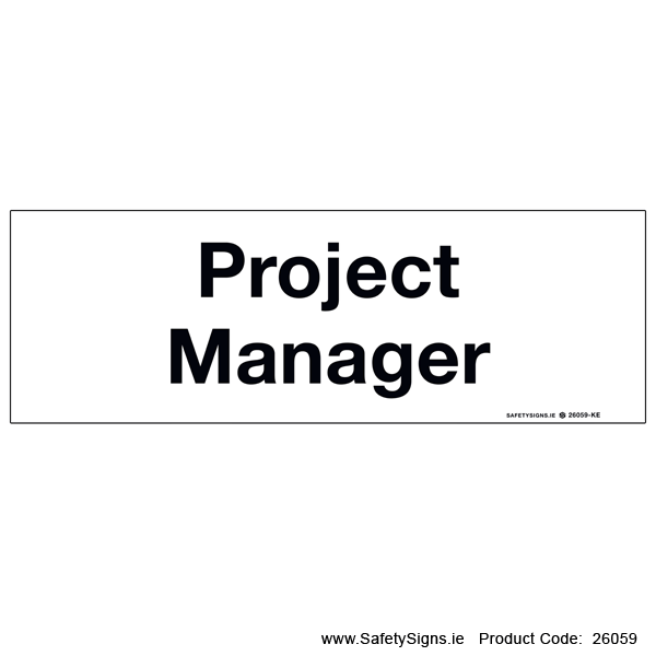 Project Manager - 26059