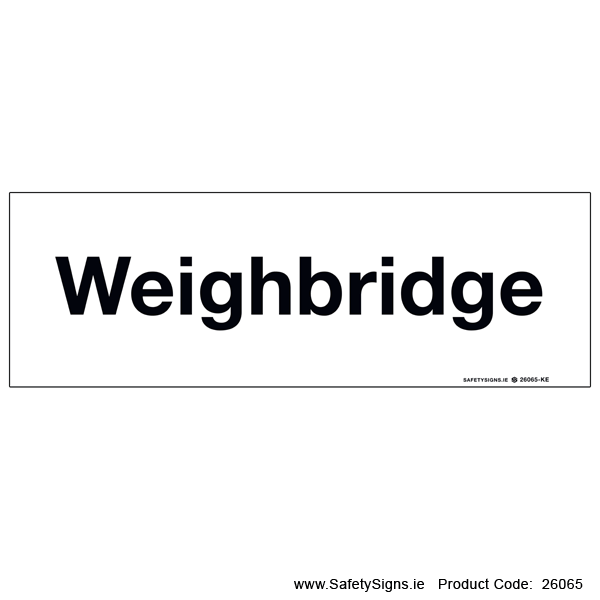 Weighbridge - 26065
