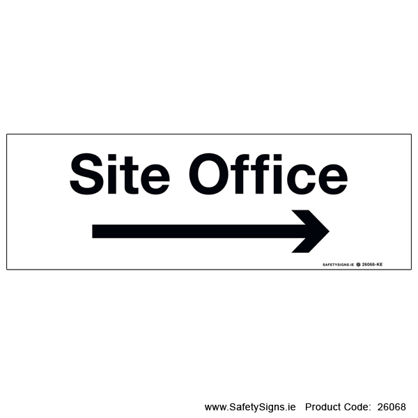 Site Office - Arrow Right - 26068