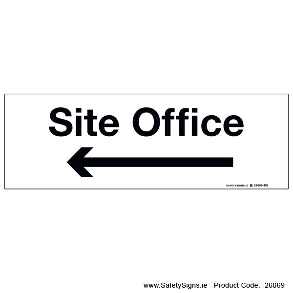 Site Office - Arrow Left - 26069
