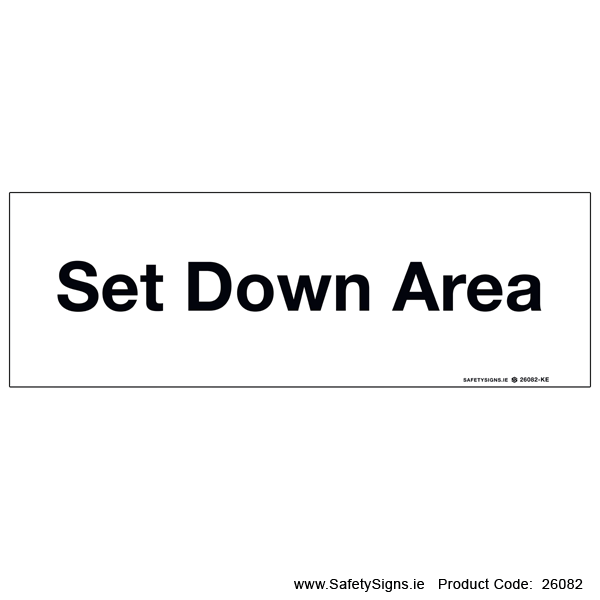 Set Down Area - 26082