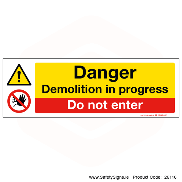 Demolition in Progress - 26116