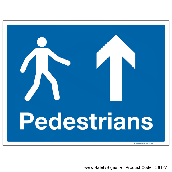 Pedestrians - Arrow Up - 26127