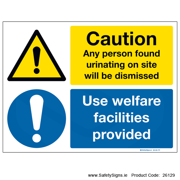 Use Welfare Facilities Provided - 26129