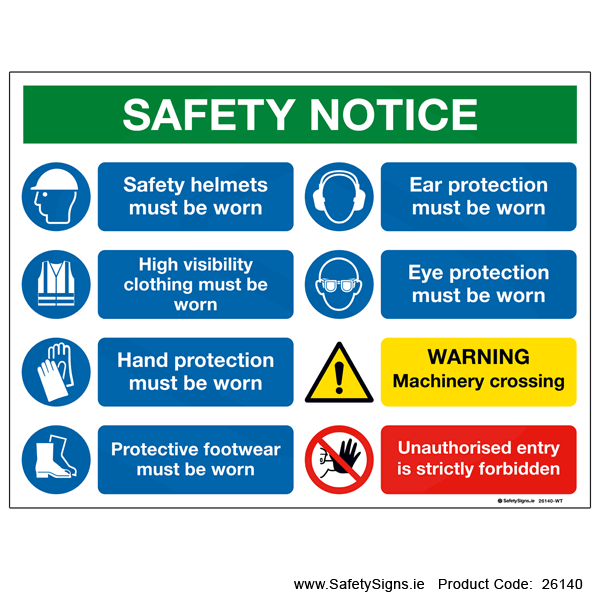 Site Safety Notice - 26140