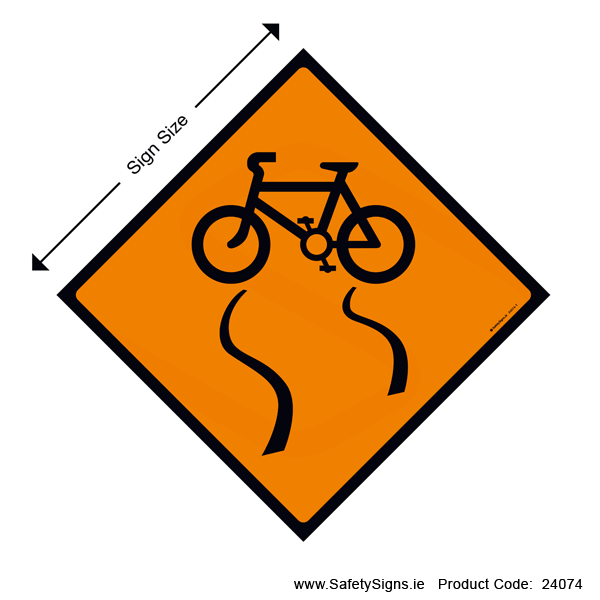 Slippery for Cyclists - WK144 - 24074