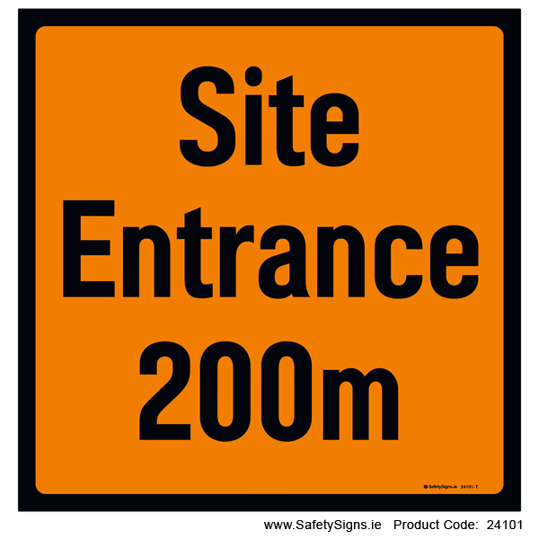 Site Entrance - 200m - 24101