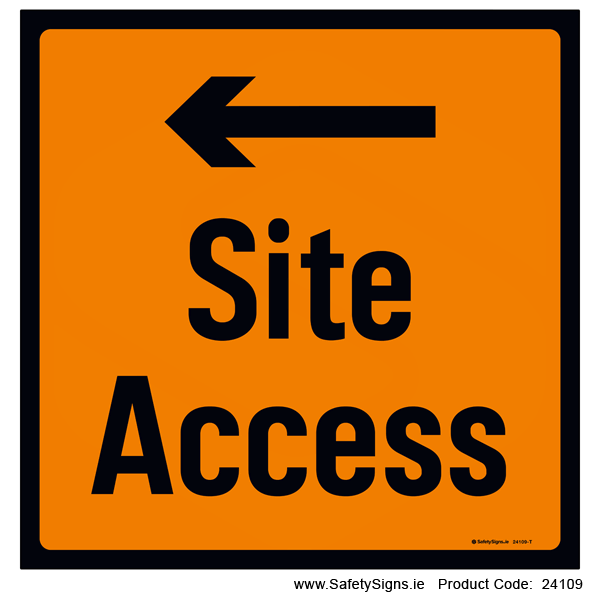 Site Access - Arrow Left - 24109