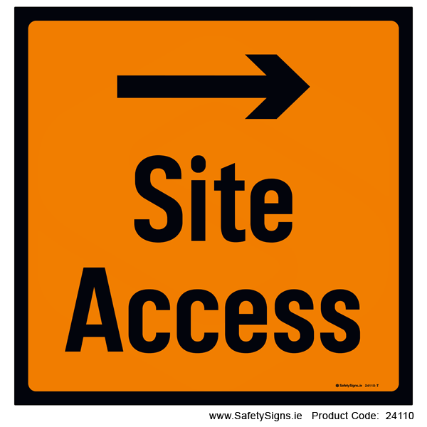 Site Access - Arrow Right - 24110