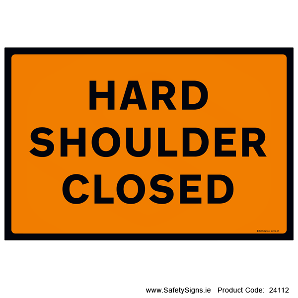 Hard Shoulder Closed - 24112