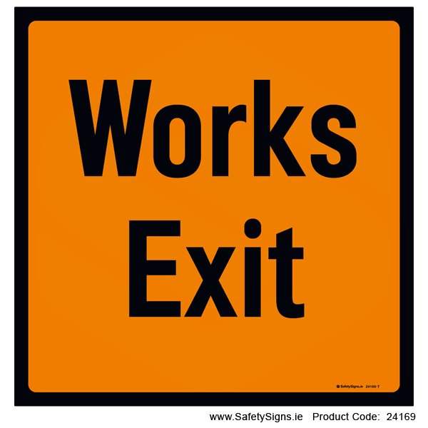 Works Exit - 24169