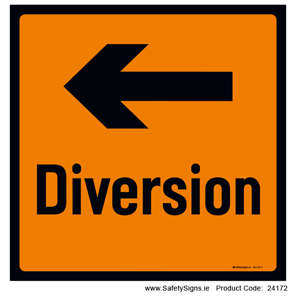 Diversion - Arrow Left - 24172