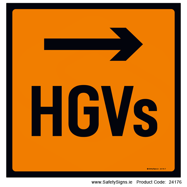 HGVs - Arrow Right - 24176