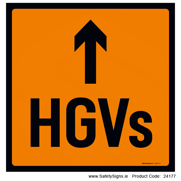 HGVs - Arrow Up - 24177