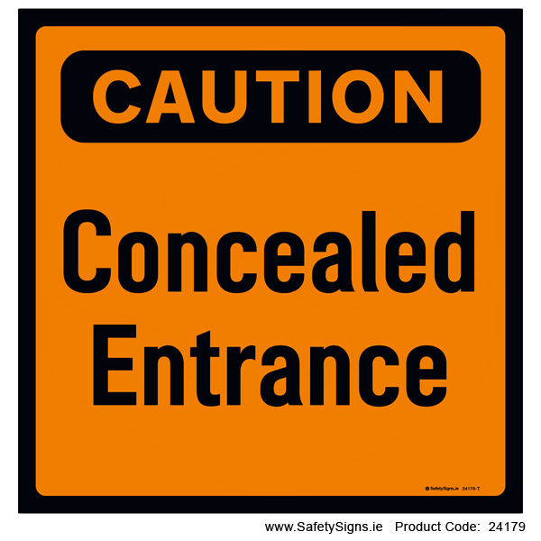 Concealed Entrance - 24179