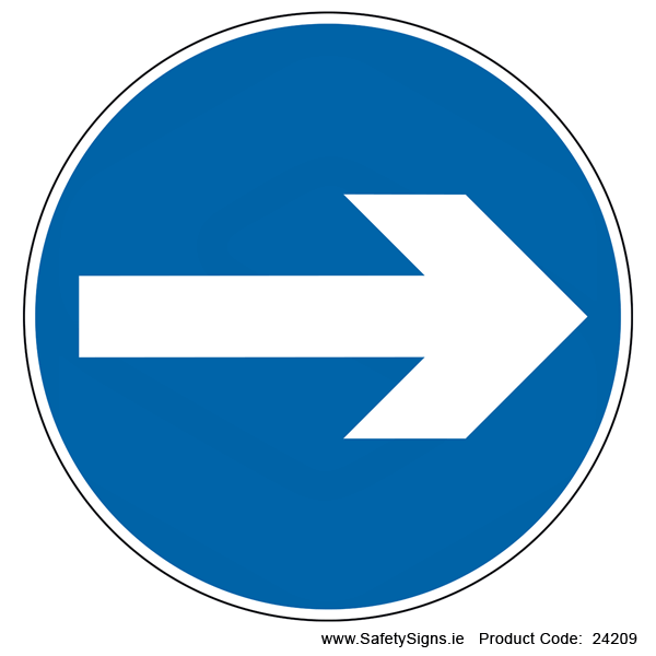 Turn Right - RUS005 (Circular) - 24209