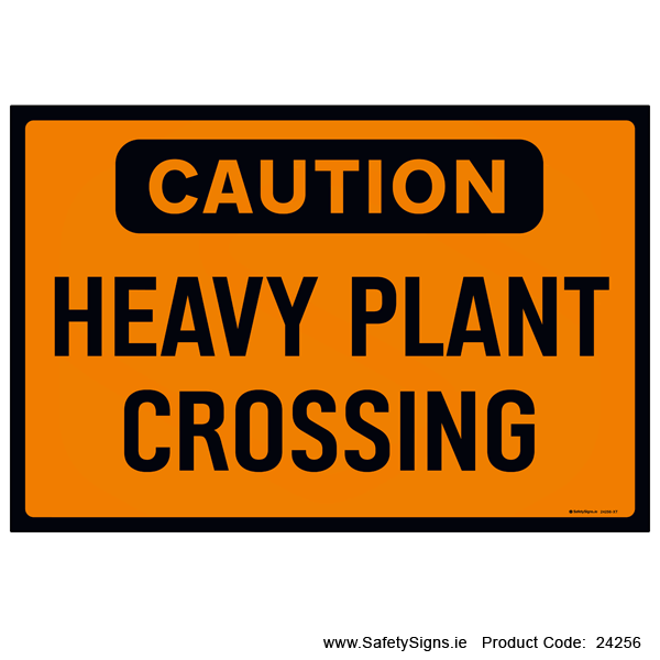 Heavy Plant Crossing - 24256
