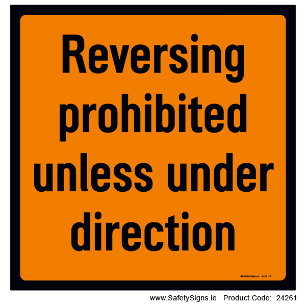 Reversing Prohibited - 24261