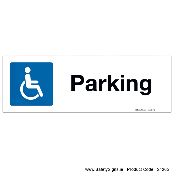Parking - Disabled - 24265