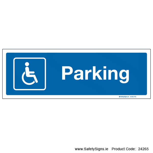 Parking - Disabled - 24265
